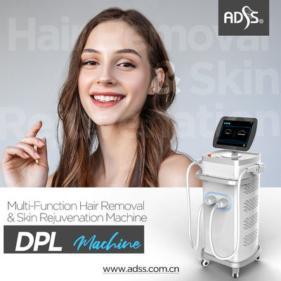 2개 핸들과 다중기능 DPL 레이저 기계, RF 피부 타이트닝 기계