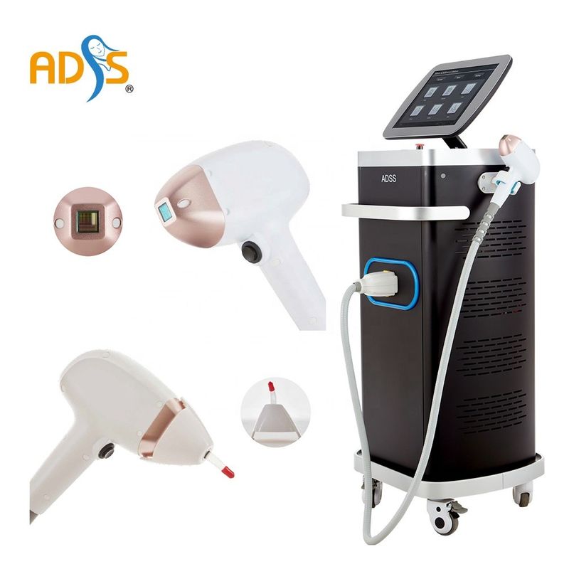 ADSS 공장 다이오드 레이저 털 제거 기계 808nm 755nm 940nm 1064nm 4 사고 방식
